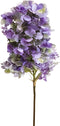Buitengewoon de boet - Kunst hortensia pluim donkerpaars 85 cm