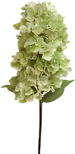 Buitengewoon de boet - Kunst hortensia pluim lichtgroen 85 cm
