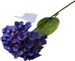 Buitengewoon de boet - Kunst hortensia tak blauw paars 62 cm