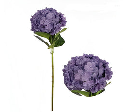Buitengewoon de boet - Kunst hortensia tak paars 92 cm