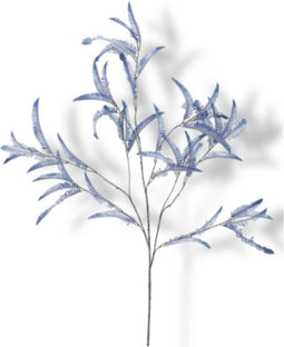 Buitengewoon de Boet - Kunsttak Pictum fern branche Mirja blue 138 cm
