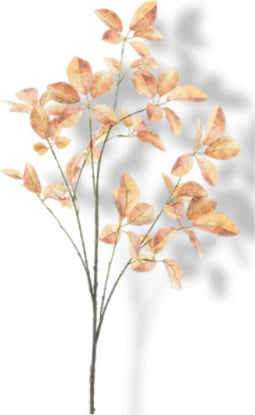 Buitengewoon de Boet - Kunsttak Star leaf branche Mirja brown 123 cm