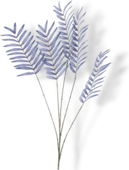 Buitengewoon de Boet - Kunsttak Varen leaf spray Mirja blue 93 cm