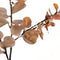 Buitengewoon de boet - Money leaf tak bruin 104 cm