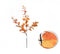 Buitengewoon de boet - Money leaf tak oranje 104 cm