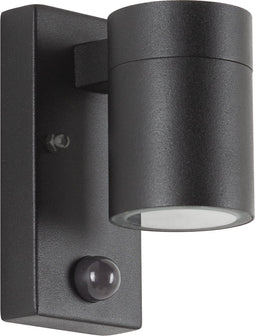 Buitenlamp Downlighter bewegingssensor matzwart