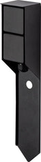 Buitenstopcontact Double Spike tuinstopcontact zwart
