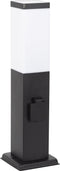 Buitenstopcontact Fiss Tuinlamp zwart met Stopcontact