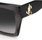 Jimmy Choo Elenigs53kb79 Zonnebril Zwart Grey Man
