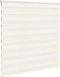 vidaXL - Zebra - rolgordijn - 140x100 - cm - stofbreedte - 135,9 - cm - marmerbeige