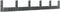 vidaXL - Schanskorf - U-vormig - met - 6 - palen - 620x20x150 - cm - ijzer