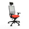 Bureaustoel Piqueras y Crespo 3D066N1 Donker oranje