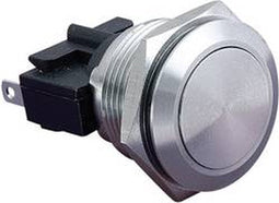 Bulgin MP0031 MP0031 Vandalismebestendige druktoets 250 V/AC 5 A 1x uit/(aan) Moment (Ø x h) 21.5 mm x 31.6 mm IP66 1 s