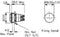 Bulgin MP0037/2 MP0037/2 Vandalismebestendige druktoets 50 V 1 A 1x uit/(aan) Moment (Ø x l) 21.5 mm x 31.8 mm IP68 (fr