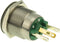 Bulgin MPI002/28/GN MPI002/28/GN Vandalismebestendige druktoets 24 V/DC 0.05 A 1x uit/(aan) Moment Groen (Ø x l) 22 mm