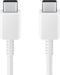 BULK SAMSUNG | USB-C naar USB-C Kabel 1.8 Meter 25W / 3A Wit