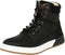 Bullboxer Aof503 Hoge sneakers - Leren Sneaker - Jongens - Zwart - Maat 38