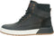 Bullboxer Aof503 Hoge sneakers - Leren Sneaker - Jongens - Zwart - Maat 38