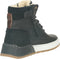 Bullboxer Aof503 Hoge sneakers - Leren Sneaker - Jongens - Zwart - Maat 38
