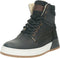 Bullboxer Aof503 Hoge sneakers - Leren Sneaker - Jongens - Zwart - Maat 38