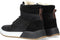 Bullboxer Aof503 Hoge sneakers - Leren Sneaker - Jongens - Zwart - Maat 38
