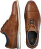 Bullboxer - Lace-Up - Male - Cognac - Navy - 42 - Veterschoenen