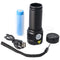 Bullworker the ultra-bright LED torch with Osram LED, 5200mAh battery, max. 3300 lumens including ba