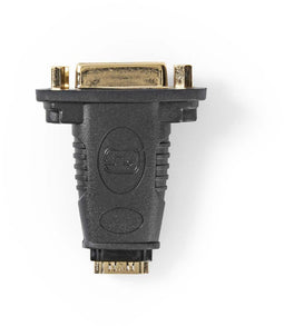 Nedis CVGB34911BK - HDMI naar DVI-D Adapter - Goud Zwart