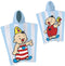 Bumba badponcho - poncho met Bumba & Bumbalu (50x115 cm) - 100% katoen