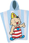 Bumba badponcho - poncho met Bumba & Bumbalu (50x115 cm) - 100% katoen