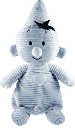 Bumba Corduroy Knuffel - Bumba zachte blauwe Corduroy pluche knuffel - 35 cm