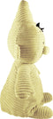 Bumba Corduroy Knuffel - Bumba zachte gele Corduroy pluche knuffel - 35 cm