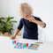 Bumba creatieve knutselset met stempels, potloden en stickers - creatief speelgoed Bambolino Toys