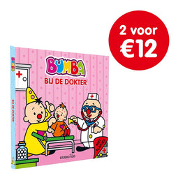 Bumba - Kartonboek met flapjes - Bij de dokter