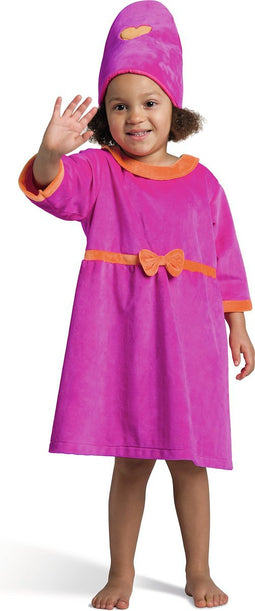 Bumba verkleedkleding - Bumbina verkleedpak 1 t/m 4 jaar - maat 98/104