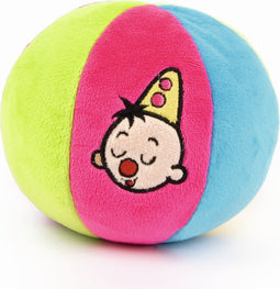 Bumba - Zacht pluche balletje met rammelaar - 12 cm