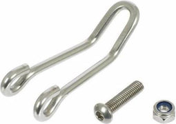 Bumm koplamphaak zilver RVS medium 45/18mm 475DPB
