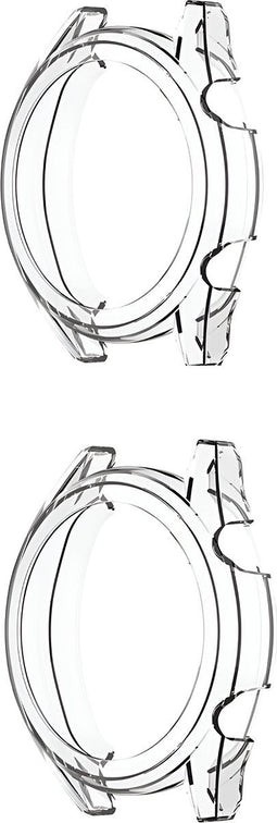 Bumper Protector Set Geschikt Voor Huawei GT2 46mm - 2 Stuks Bescherm Hoes - Transparant