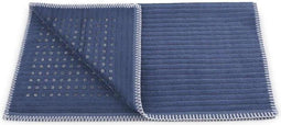 Heckett & Lane bamboo bidetmat blauw - 60x60 - zachte touch - luxe uitstraling