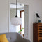 Dyberg Larsen Arp - Hanglamp E27 25 X 32 Cm Opaal Wit/Zwart