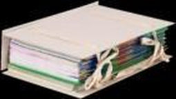 Bundelmap + 2 Linten 10cm Grijs