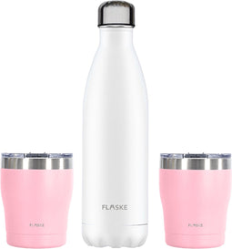 Bundle M - Ice 750ml + 2x Flower Coffee Cup 250ml