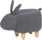 BUNNY - Hocker - Grijs - Polyester