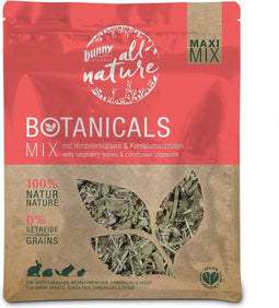 Bunny Nature Botanicals Konijnensnack Frambozenblad & Korenbloem 400 gr