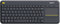 Logitech K400 Plus - Draadloos Toetsenbord - Touchpad - Zwart