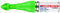 edding 8870 - Markeringsspray - Krijt voor boorgaten tot 50 mm diep - Neongroen