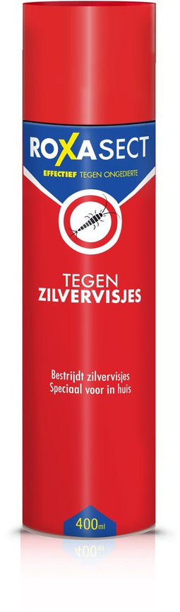 Roxasect Spray - Ongediertebestrijding - Tegen Zilvervisjes - 400ml