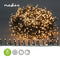 Nedis Kerstverlichting - Compacte cluster - 1200 LED's - Warm Wit - 24 m - Licht effecten: 7 - Binnen & Buiten