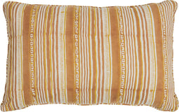 BuPureHome Banding Kussen - Katoen - Bruin - 40x60x10