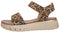 Tamaris Comfort Sandalen - Platte Sandalen - Maat 37 - Beige